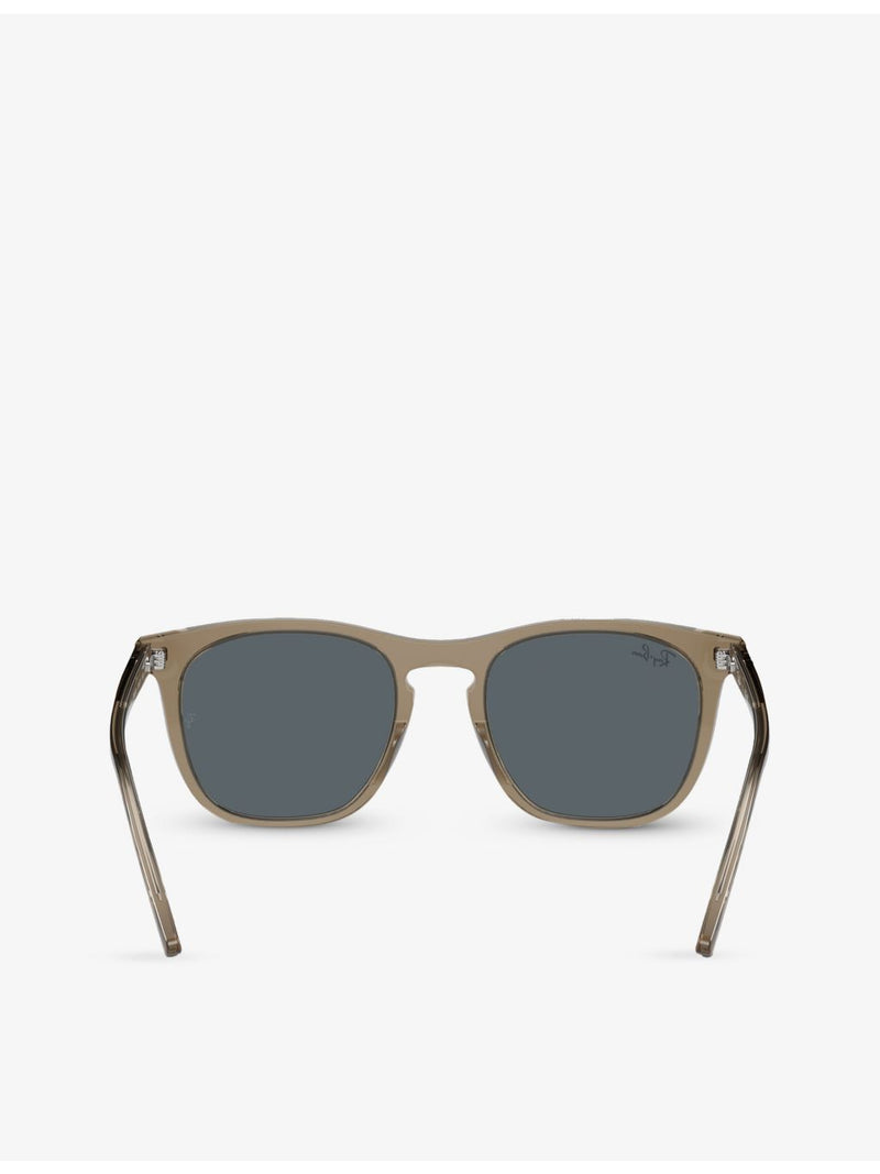 Ray-Ban RB2210 round-frame acetate sunglasses, imported from the UK