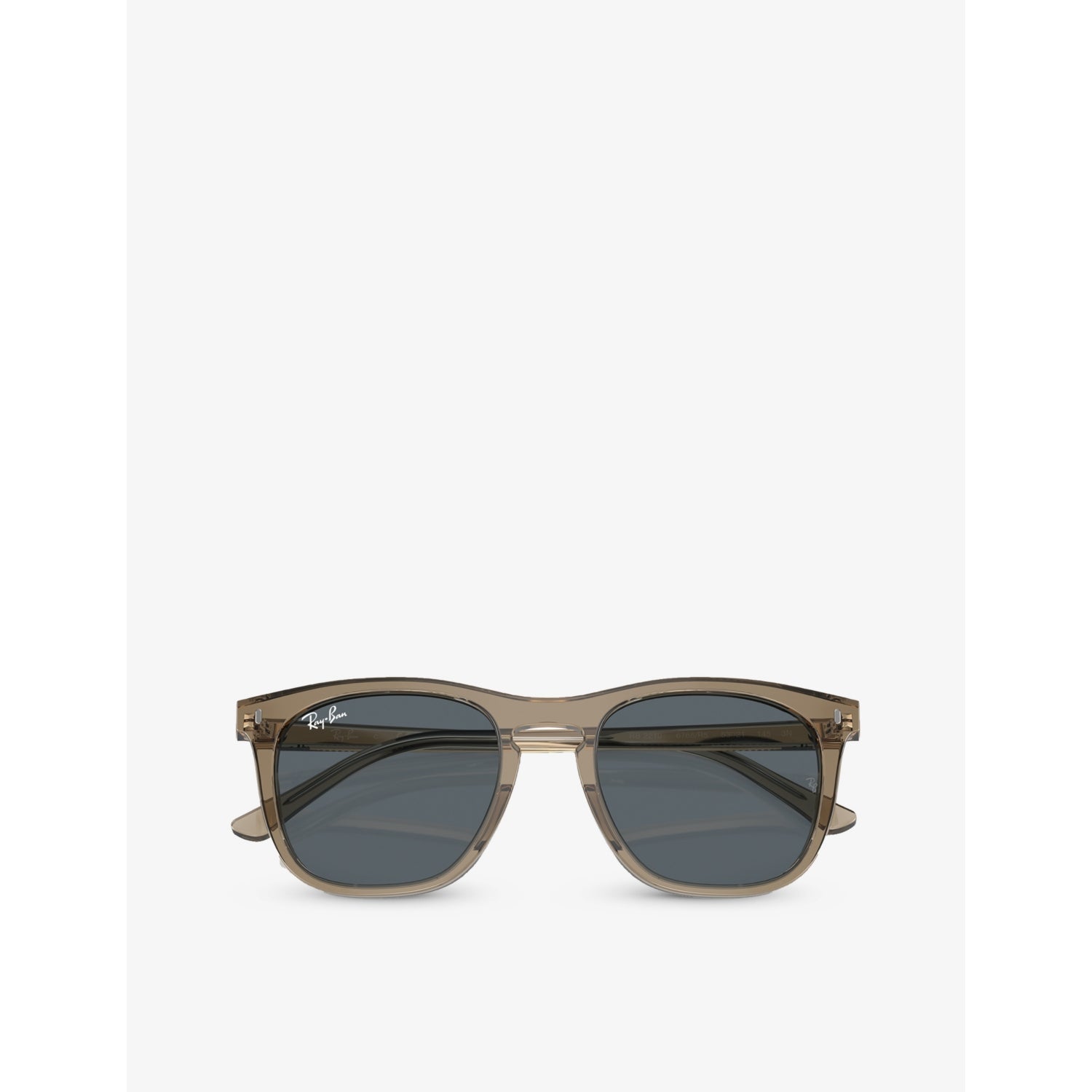 Ray-Ban RB2210 round-frame acetate sunglasses, imported from the UK