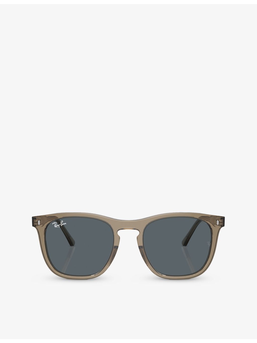 Ray-Ban RB2210 round-frame acetate sunglasses, imported from the UK