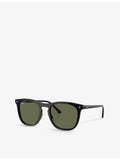 Ray-Ban RB2210 square-frame acetate sunglasses, imported from the UK