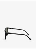 Ray-Ban RB2210 square-frame acetate sunglasses, imported from the UK