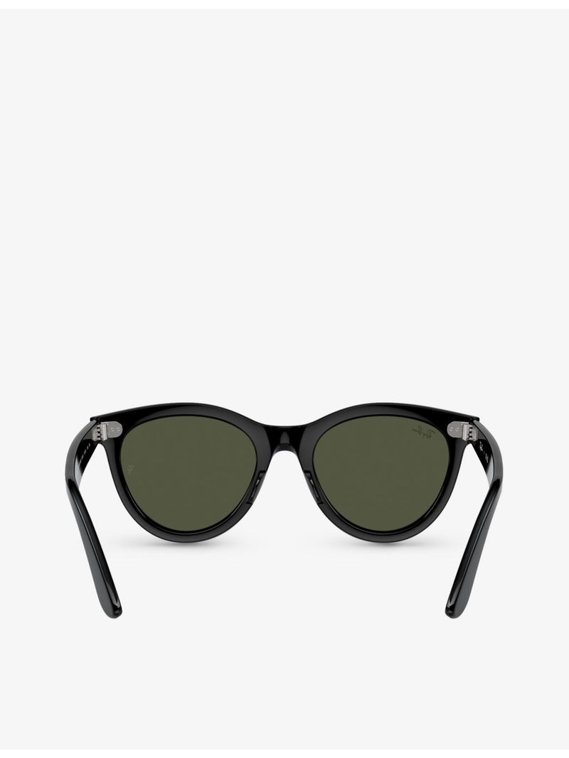 Ray-Ban RB2241 round frame acetate sunglasses (British brand)