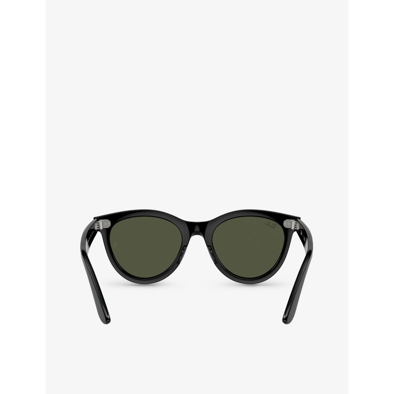 Ray-Ban RB2241 round frame acetate sunglasses (British brand)