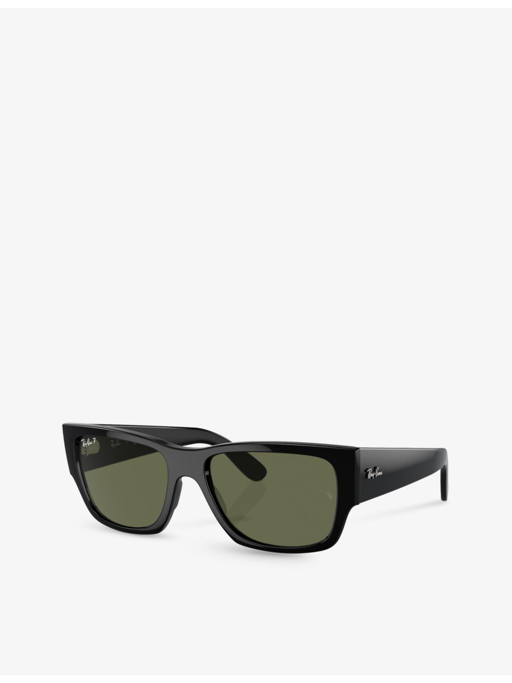 Ray-Ban Carlos rectangle acetate sunglasses (British brand)