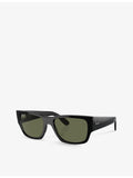 Ray-Ban Carlos rectangle acetate sunglasses (British brand)