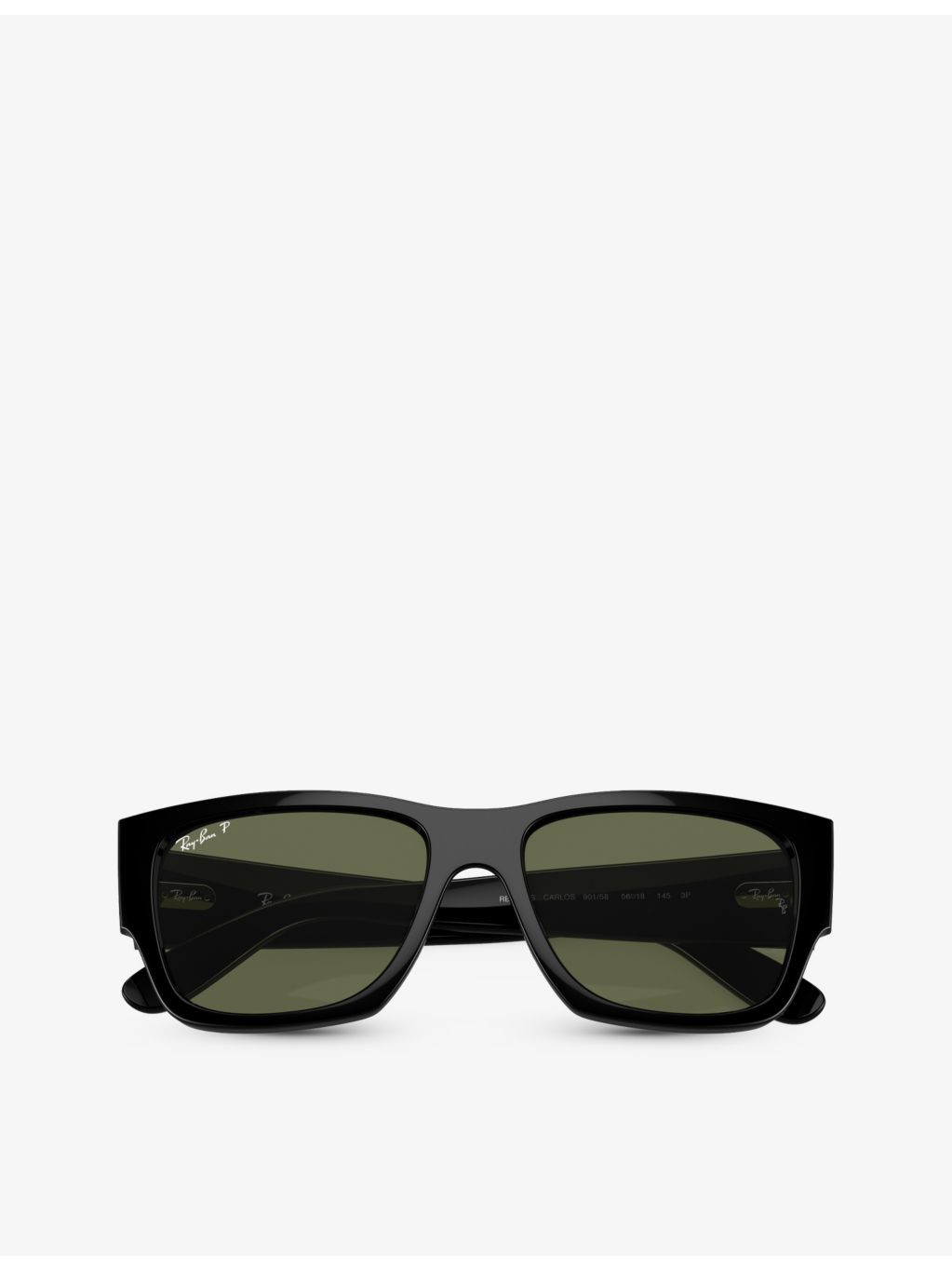 Ray-Ban Carlos rectangle acetate sunglasses (British brand)