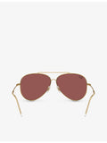 Ray-Ban Aviator Reverse metal sunglasses RBR0101S - British product