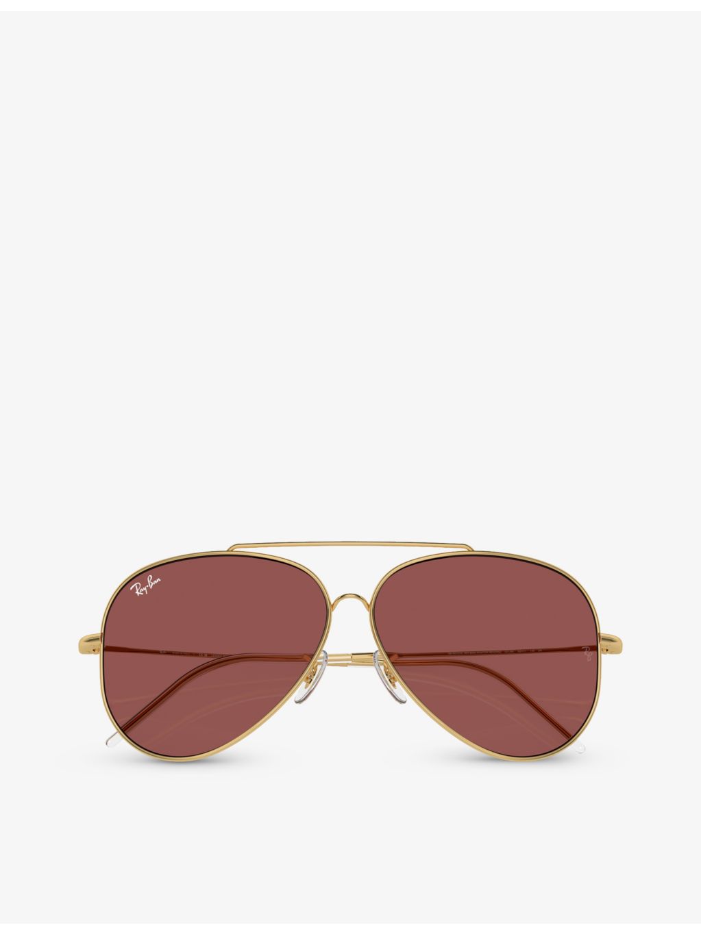 Ray-Ban Aviator Reverse metal sunglasses RBR0101S - British product