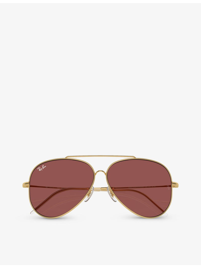 Ray-Ban Aviator Reverse metal sunglasses RBR0101S - British product