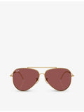 Ray-Ban Aviator Reverse metal sunglasses RBR0101S - British product