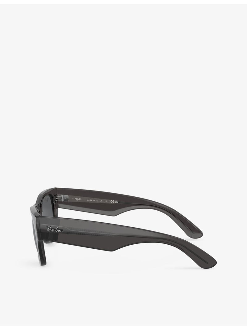 Ray-Ban Mega Wayfarer square-frame sunglasses with UV lens, UK version