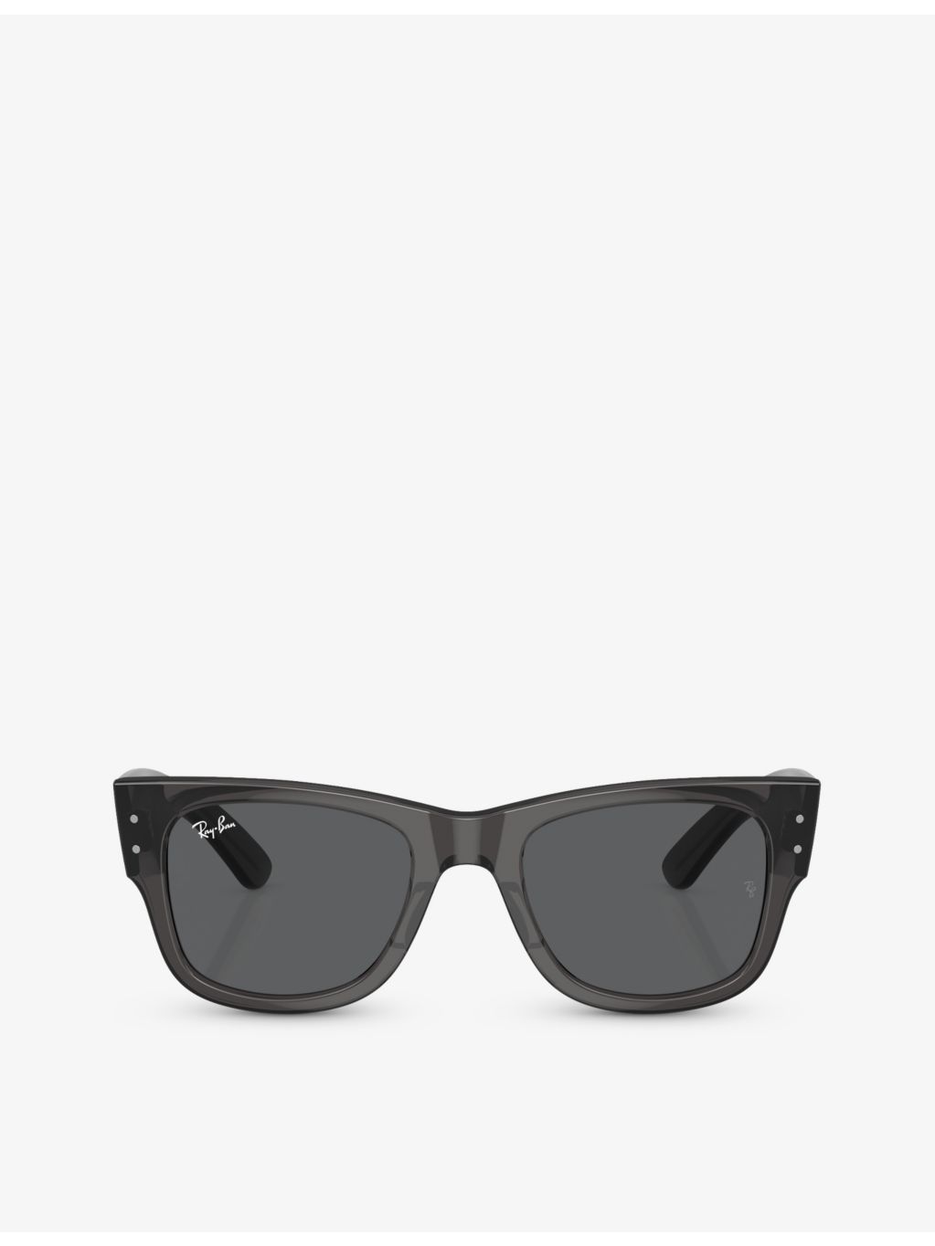 Ray-Ban Mega Wayfarer square-frame sunglasses with UV lens, UK version