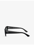 Ray-Ban RB4430 Zena irregular-frame injected sunglasses - British product