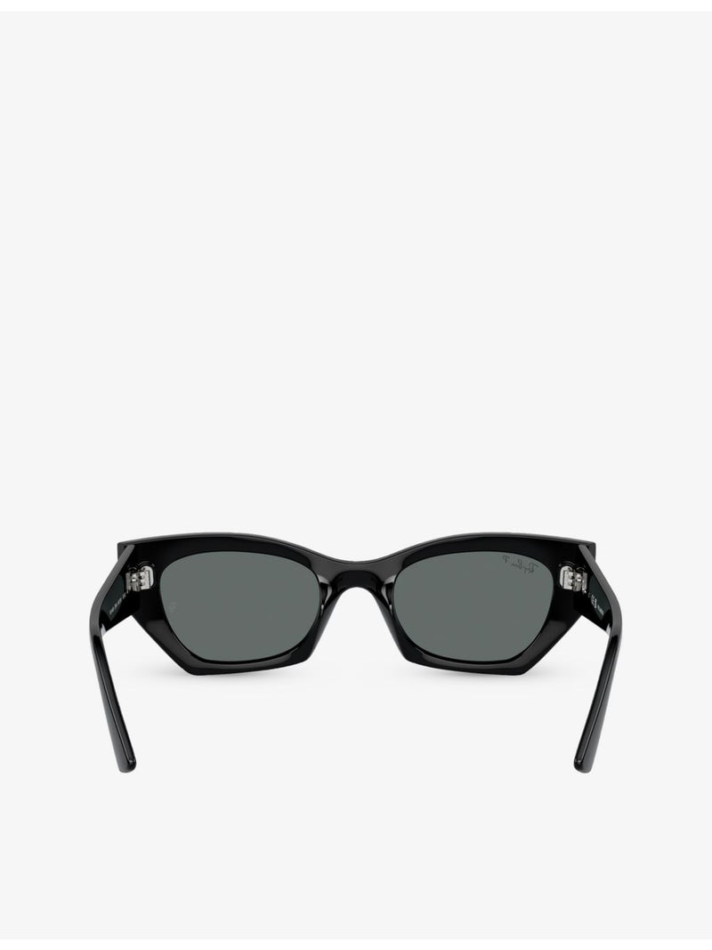 Ray-Ban RB4430 Zena irregular-frame injected sunglasses - British product