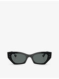 Ray-Ban RB4430 Zena irregular-frame injected sunglasses - British product