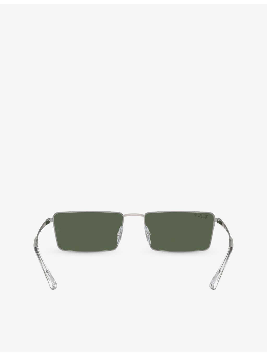 Ray-Ban RB3741 Emy rectangular metal sunglasses, imported from the UK