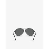 Ray-Ban Aviator Reverse metal sunglasses RBR0101S, UK version