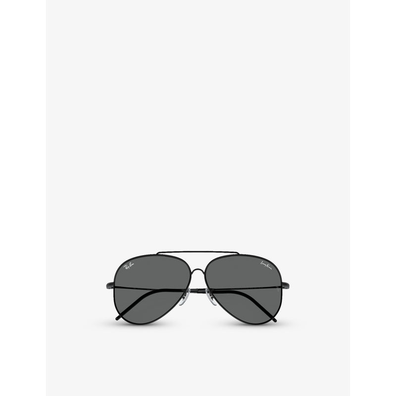 Ray-Ban Aviator Reverse metal sunglasses RBR0101S, UK version