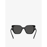 Swarovski SK6016 irregular-frame acetate sunglasses, imported from the UK