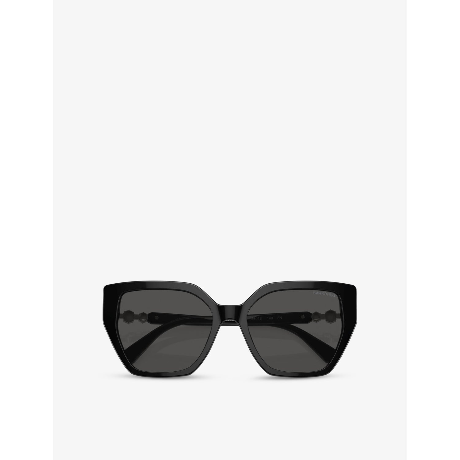 Swarovski SK6016 irregular-frame acetate sunglasses, imported from the UK