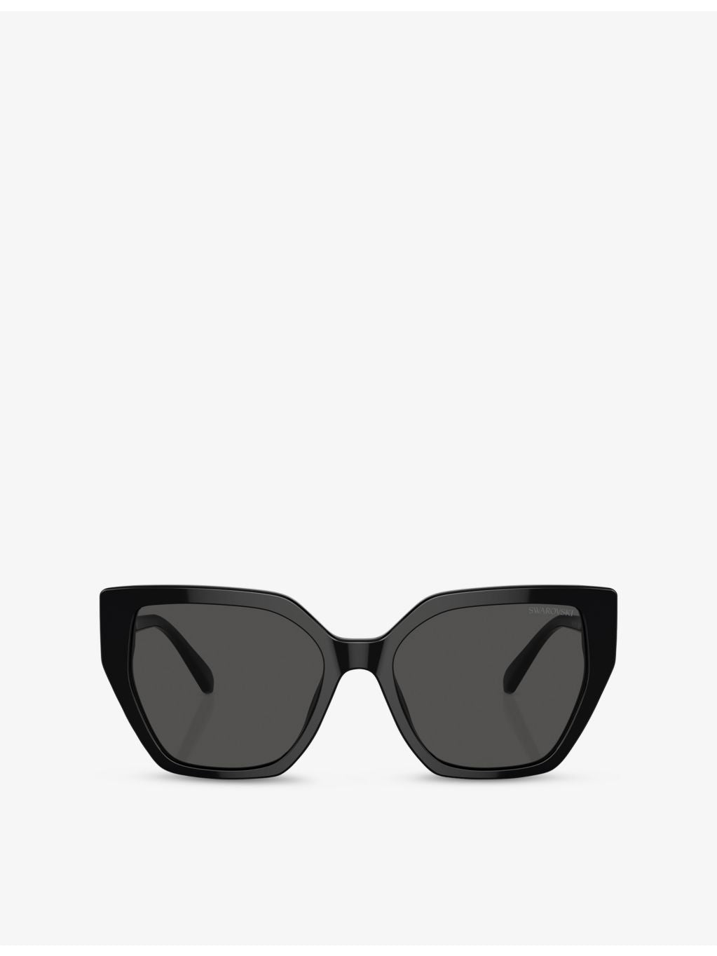 Swarovski SK6016 irregular-frame acetate sunglasses, imported from the UK