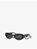 Tiffany & Co oval acetate sunglasses TF4221 (British brand)