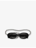 Tiffany & Co oval acetate sunglasses TF4221 (British brand)