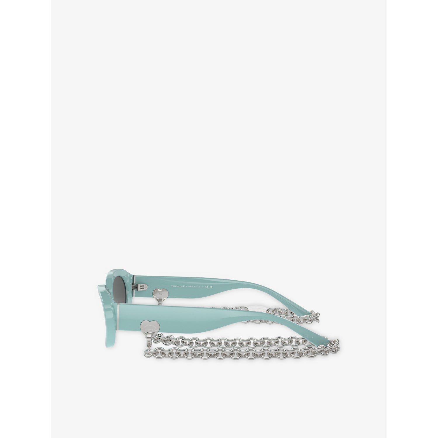 Tiffany & Co oval-frame acetate sunglasses (British brand)