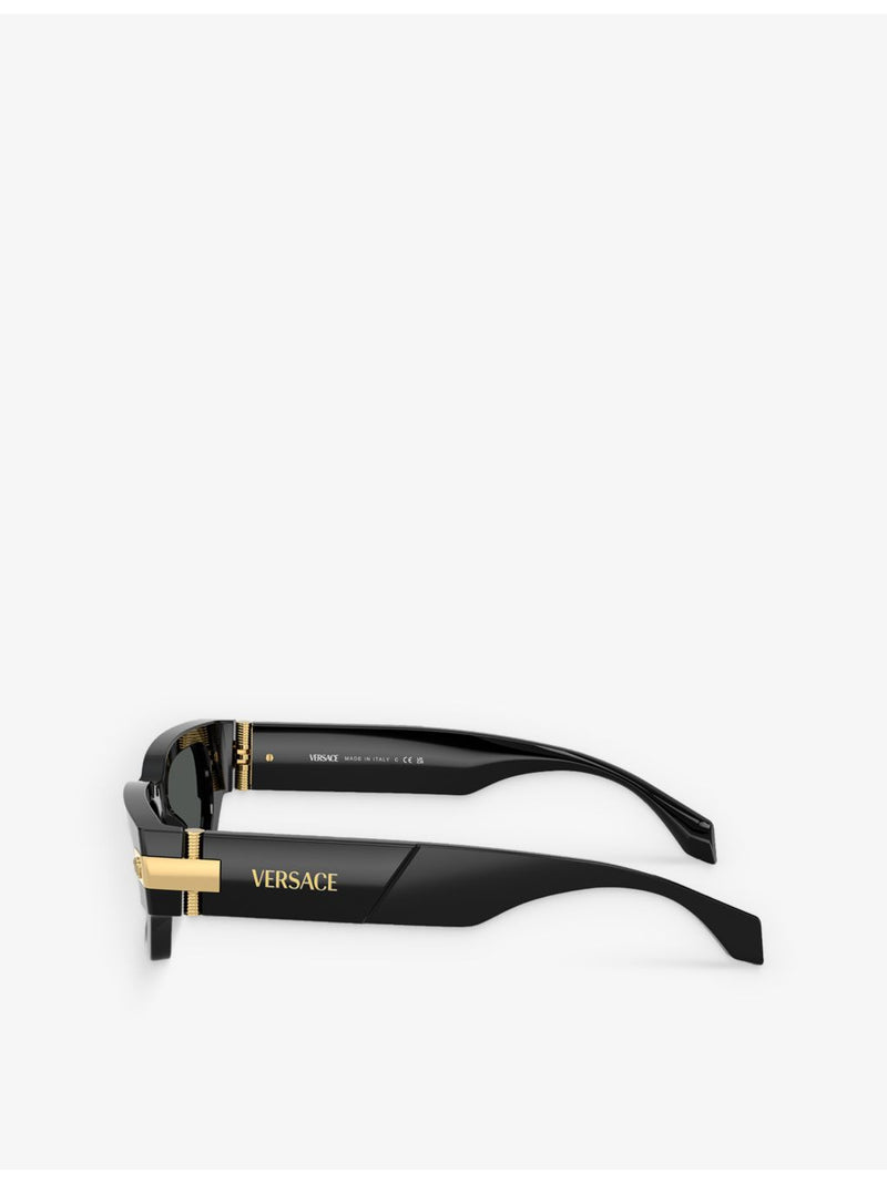 Versace VE4465 acetate sunglasses with rectangle frame - British product