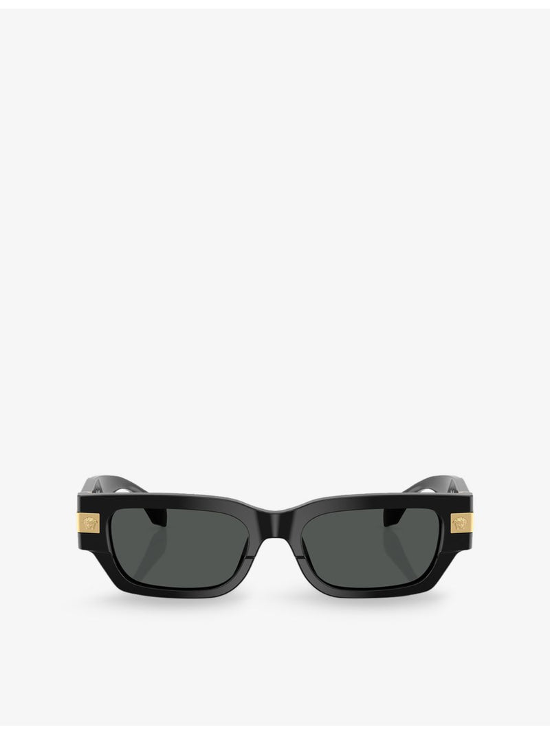 Versace VE4465 acetate sunglasses with rectangle frame - British product
