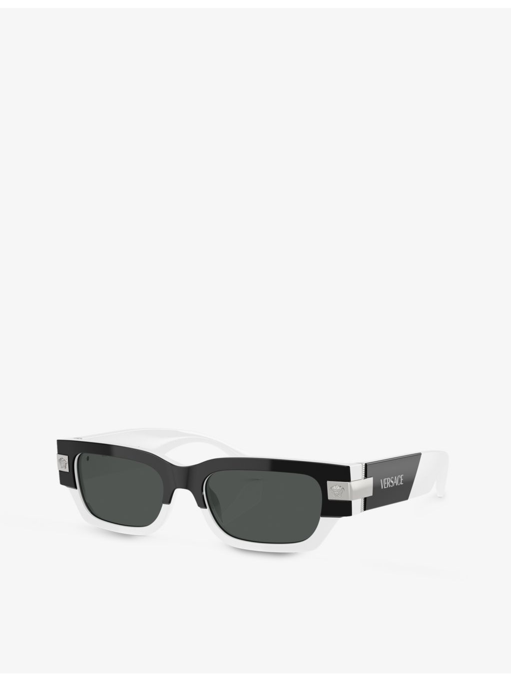 Versace VE4465 rectangle frame acetate sunglasses - British product