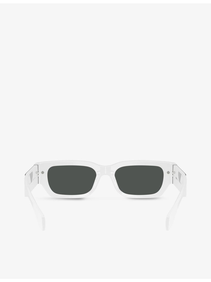 Versace VE4465 rectangle frame acetate sunglasses - British product