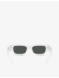 Versace VE4465 rectangle frame acetate sunglasses - British product