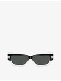 Versace VE4465 rectangle frame acetate sunglasses - British product