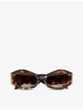 Versace VE4466U tortoiseshell sunglasses, imported from the UK