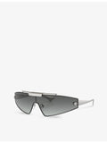 Versace VE2265 acetate sunglasses with irregular frame - British product