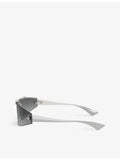 Versace VE2265 acetate sunglasses with irregular frame - British product