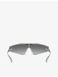 Versace VE2265 acetate sunglasses with irregular frame - British product