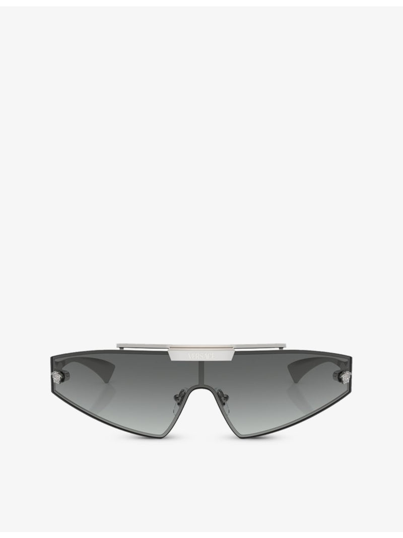 Versace VE2265 acetate sunglasses with irregular frame - British product