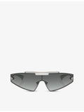 Versace VE2265 acetate sunglasses with irregular frame - British product