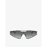 Versace VE2265 acetate sunglasses with irregular frame - British product