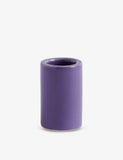 HAY Cylindrical Stoneware Toothbrush Holder 5cm x 3cm