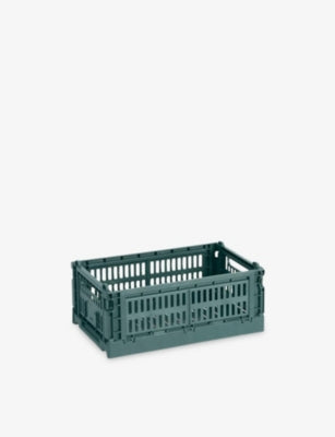 HAY Stackable Small Plastic Storage Crate