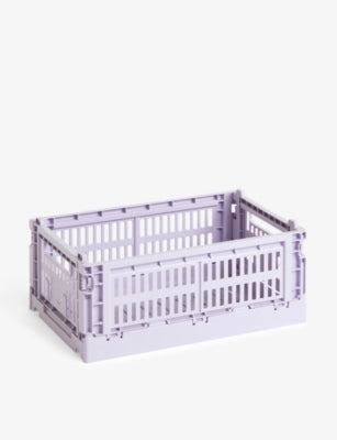 HAY Stackable Small Plastic Storage Crate