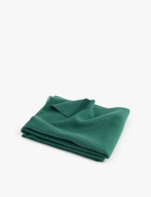 HAY Mono Frayed-Edge Wool Blanket 180cm x 130cm