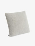Texture square woven cushion 50cm x 50cm - LIGHT GREY