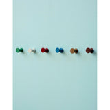 HAY round powder-coated steel wall hooks pack of two (British brand)