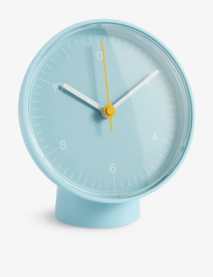 Jasper Morrison plastic table clock - BLUE