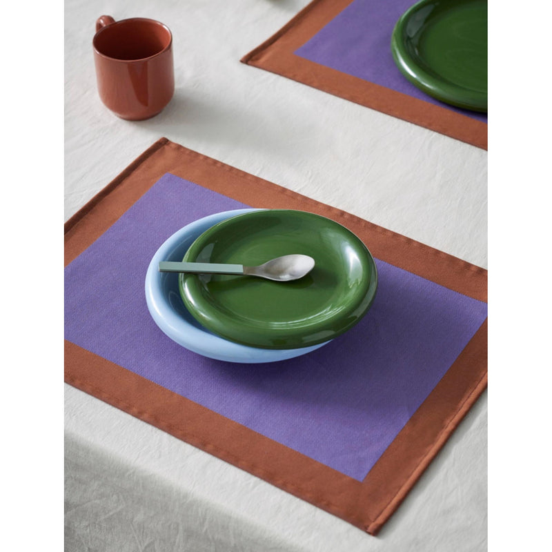 HAY round terracotta bowls set of two 20cm, imported from the UK