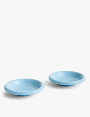 HAY Barro Round Terracotta Bowls Set of Two, 20cm